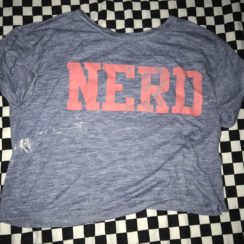 Nerd crop top